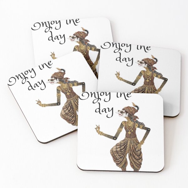 Item preview, enjoy the day shadow puppet character design  designed and sold by THISHAMI.