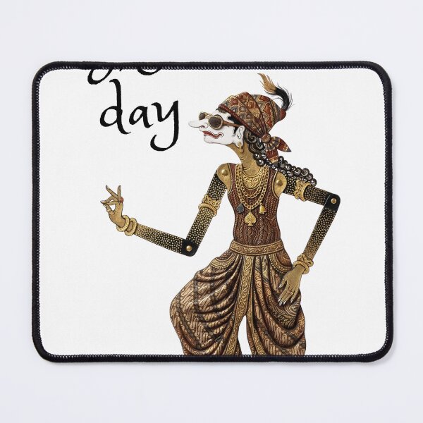 Item preview, enjoy the day shadow puppet character design designed and sold by THISHAMI.
