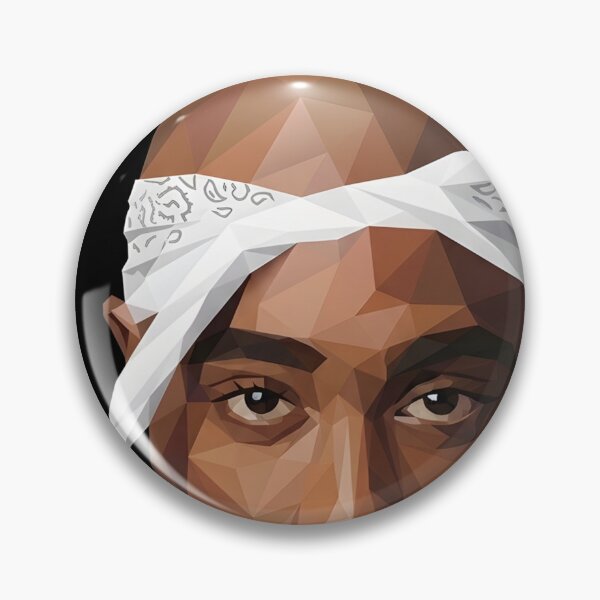 Item preview, Tupac Lowpoly style designed and sold by masamunekarang.