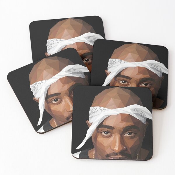 Item preview, Tupac Lowpoly style designed and sold by masamunekarang.