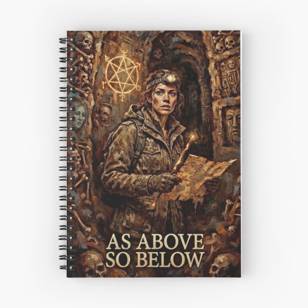 Item preview, As Above So Below Horror Fine Art Tribute designed and sold by Art's Diner.