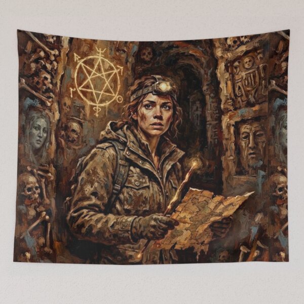 Item preview, As Above So Below Horror Fine Art Tribute designed and sold by Art's Diner.