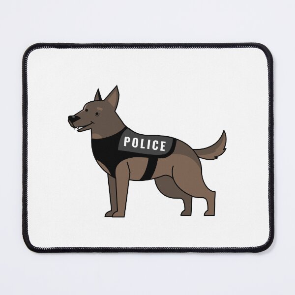 Item preview, Funny Police Dog – K9 Officer Humor designed and sold by enrique1960.