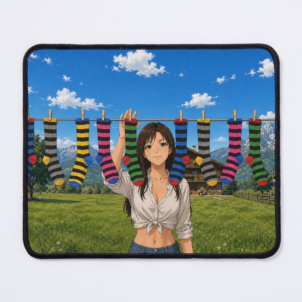 Item preview, socks on clothesline designed and sold by WotanArt.