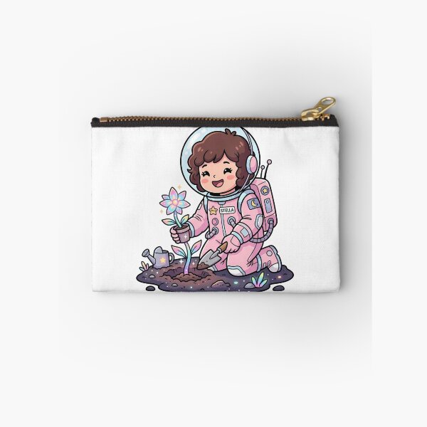 Item preview,  Stella the Astronaut Planting Tree - Cute Chibi Art designed and sold by fuhadislam.