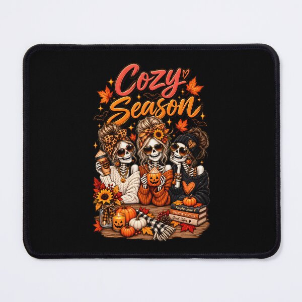 Item preview, Cozy Season Halloween Skeleton Besties designed and sold by Blinkwater Designs.