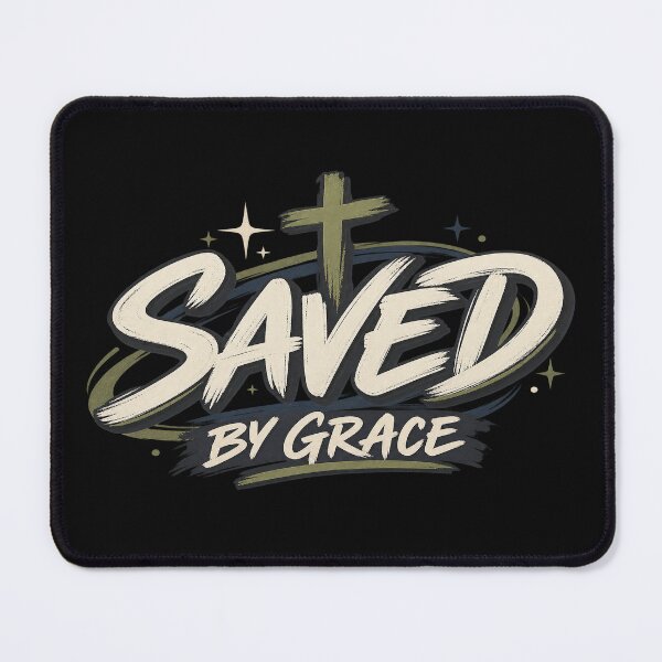 Item preview, Saved by Grace Christian Streetwear Design designed and sold by PrayWear.