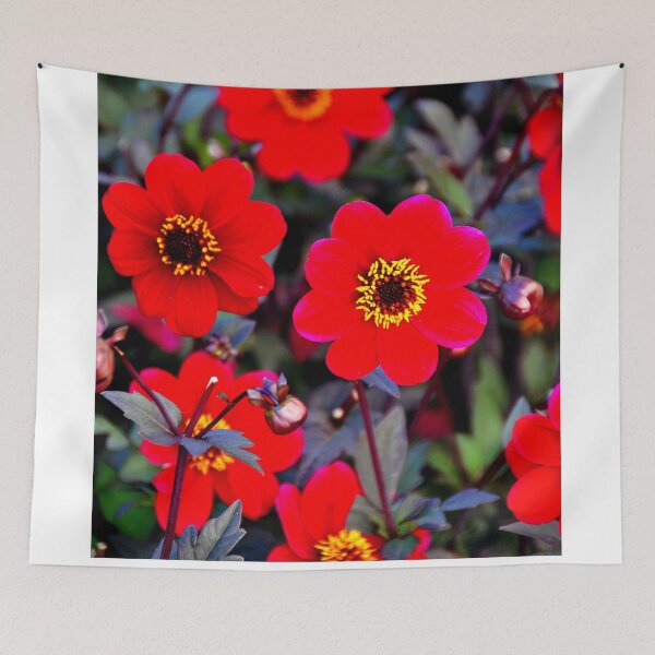 Item preview, Red Dahlia Summer Flowers designed and sold by AndyEvansPhotos.