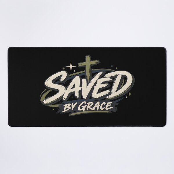Item preview, Saved by Grace Christian Streetwear Design designed and sold by PrayWear.