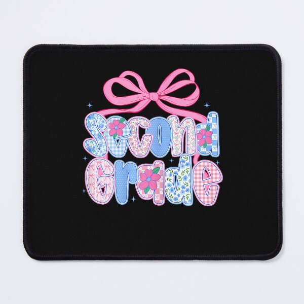 Item preview, Preppy Second 2Nd Grade Floral Coquette Bow Back To School designed and sold by ripgoatclothing.