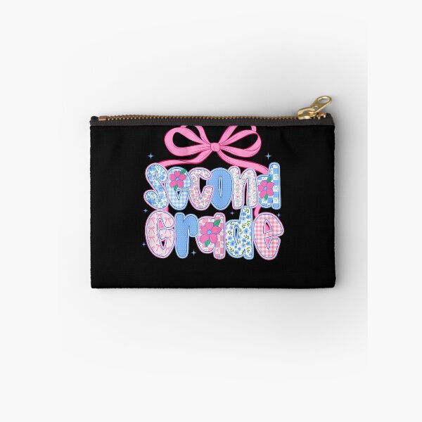 Item preview, Preppy Second 2Nd Grade Floral Coquette Bow Back To School designed and sold by ripgoatclothing.