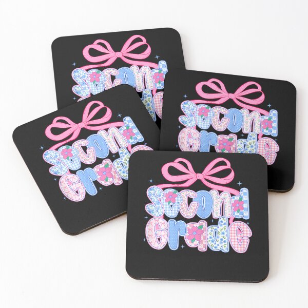 Item preview, Preppy Second 2Nd Grade Floral Coquette Bow Back To School designed and sold by ripgoatclothing.