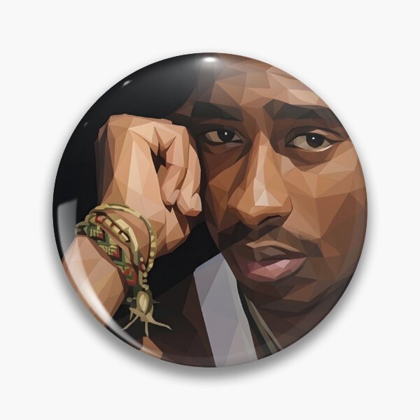 Item preview, Tupac Lowpoly style designed and sold by masamunekarang.