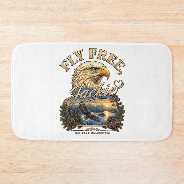 Item preview, Fly Free Jackie Big Bear Bald Eagle Memorial designed and sold by hemagamo.