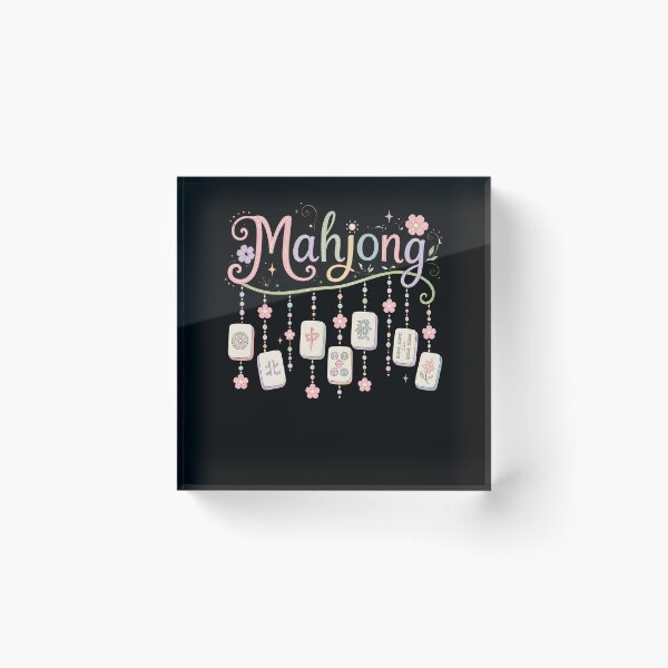 Item preview, Mahjong Floral Beaded designed and sold by ripgoatclothing.