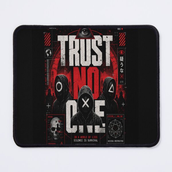Item preview, Trust No One | Bold Minimalist Statement Typography T-Shirt designed and sold by rushaib.