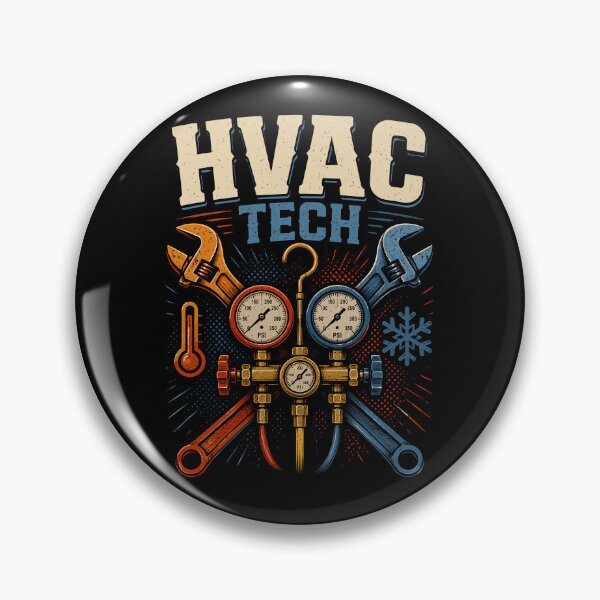 Item preview, HVAC Tech Funny heating Cooling Mechanic designed and sold by WemmaW.
