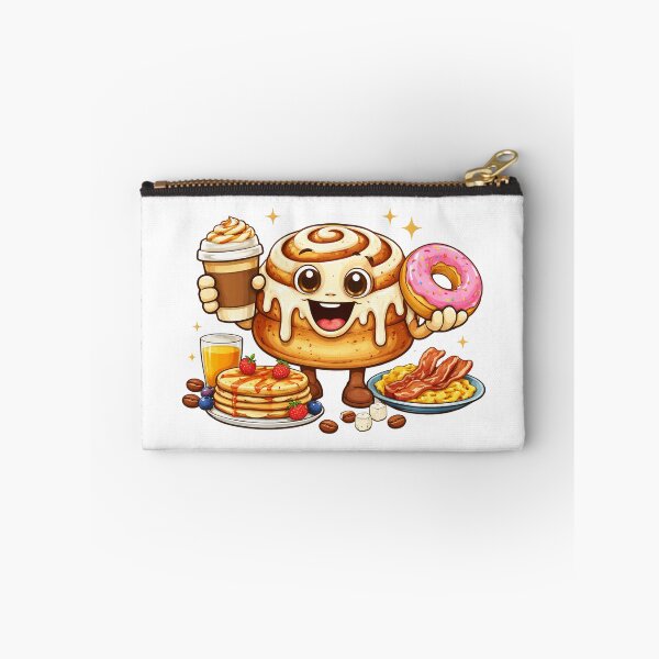 Item preview, Breakfast Bliss Cute Cinnamon Roll Coffee Foodie Design. designed and sold by The-T-In-Retro.