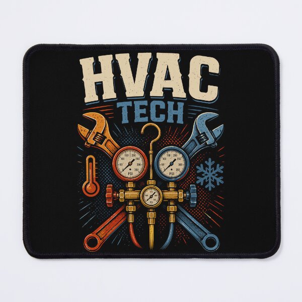 Item preview, HVAC Tech Funny heating Cooling Mechanic designed and sold by WemmaW.