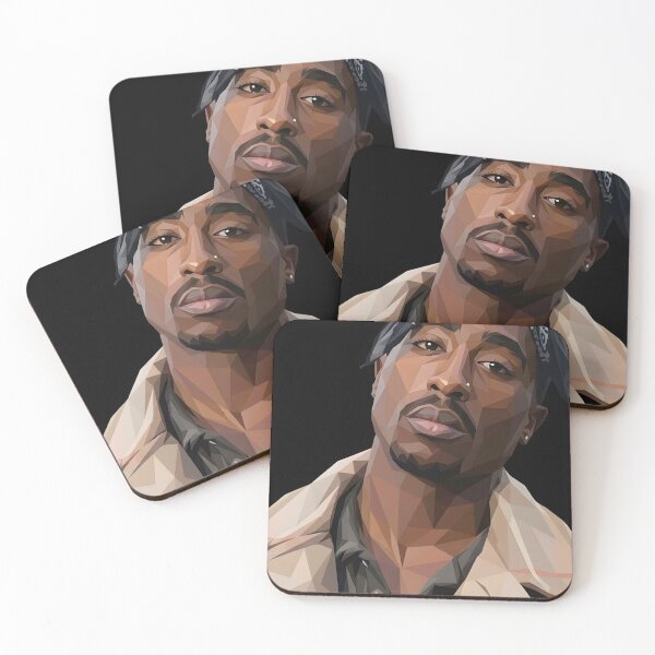 Item preview, Tupac Lowpoly style designed and sold by masamunekarang.