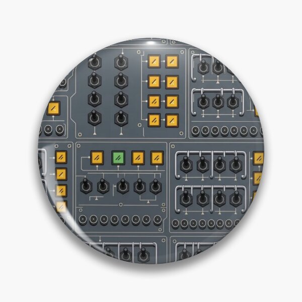 Item preview, Overhead Panel Patterns | Aviation Cockpit Switch and Light Grid designed and sold by NominalSystems.