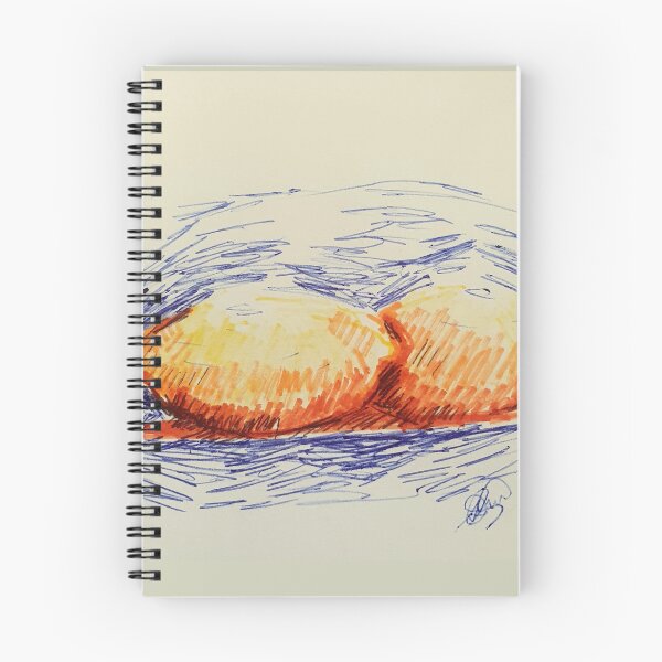 Item preview, Bright Yellow sketch of Lemons with a Blue Hue designed and sold by SHAY24BABS.