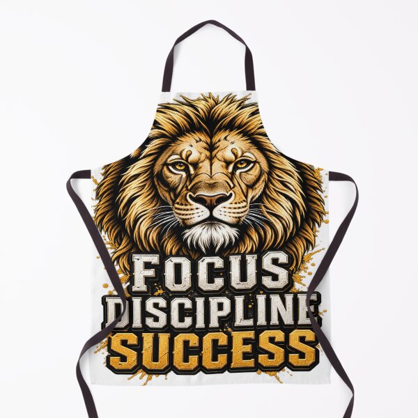Item preview, Lion Focus Discipline Success designed and sold by FABIOLA1970.