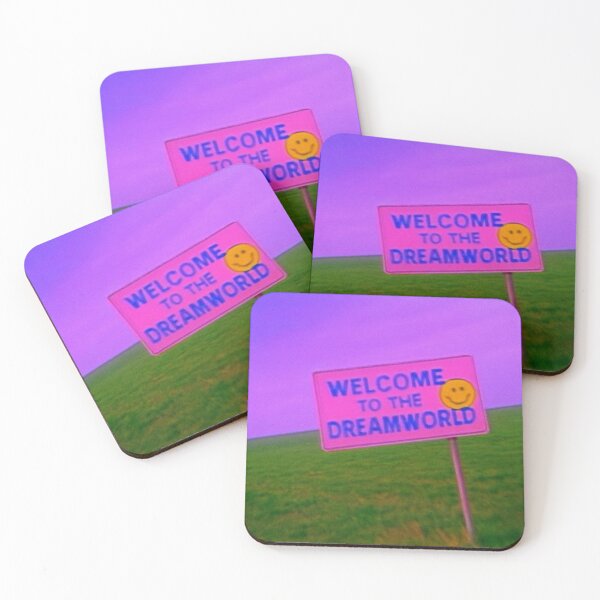 Item preview, WELCOME TO DREAMWORLD | Liminal | Dreamcore | Weirdcore Art designed and sold by dreamexe.