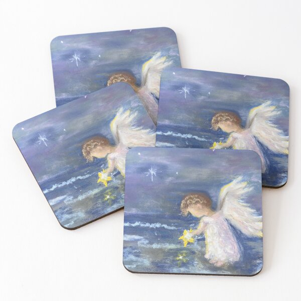 Item preview, Little Angel Done In Soft Pastel designed and sold by Kimberly Sells Studio.