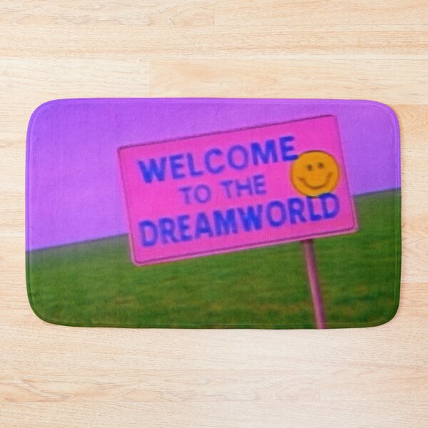Item preview, WELCOME TO DREAMWORLD | Liminal | Dreamcore | Weirdcore Art designed and sold by dreamexe.