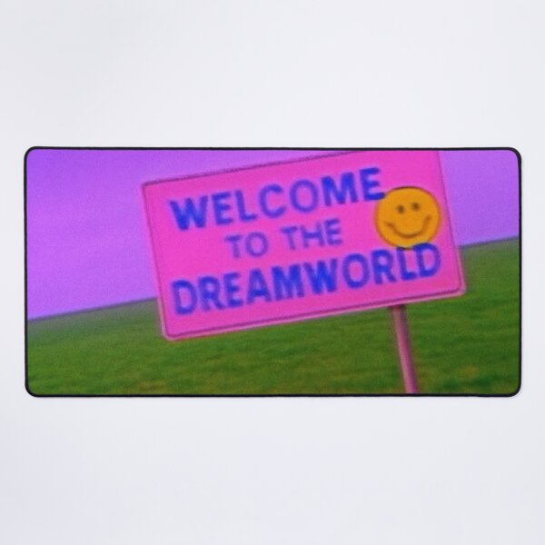 Item preview, WELCOME TO DREAMWORLD | Liminal | Dreamcore | Weirdcore Art designed and sold by dreamexe.
