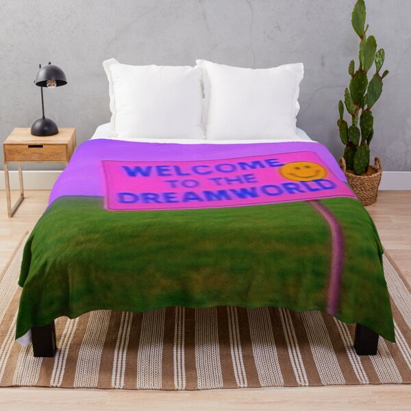 Item preview, WELCOME TO DREAMWORLD | Liminal | Dreamcore | Weirdcore Art designed and sold by dreamexe.