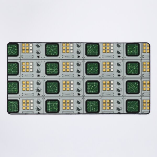 Item preview, Mission Control Patterns | Retro Space Program Console Grid designed and sold by NominalSystems.