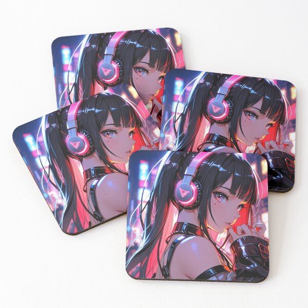Item preview, Neon Tokyo Anime Girl | Cyber Street Fashion designed and sold by AnimDream .