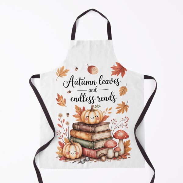 Item preview, Autumn leaves and endless reads designed and sold by jkrphoto.
