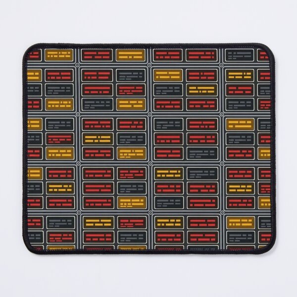 Item preview, Spacecraft Warning Patterns | Retro Space Caution Light Grid designed and sold by NominalSystems.