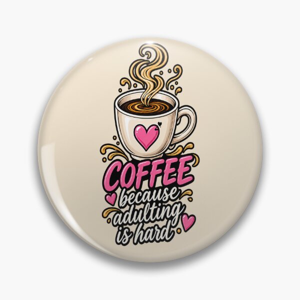 Item preview, Coffee Because Adulting Is Hard designed and sold by FABIOLA1970.