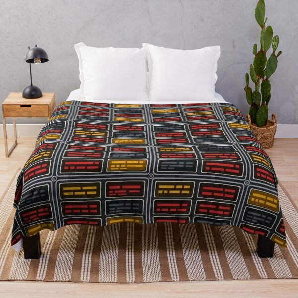 Item preview, Spacecraft Warning Patterns | Retro Space Caution Light Grid designed and sold by NominalSystems.