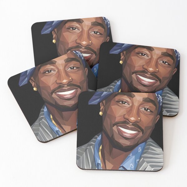 Item preview, Tupac Lowpoly style designed and sold by masamunekarang.