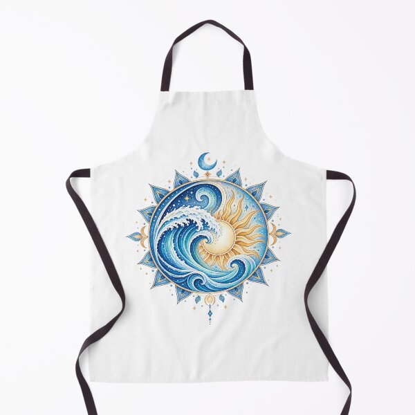 Item preview, Ocean Mandala – Sun and Wave Boho Spiritual Ocean Design designed and sold by ColorNest Designs.