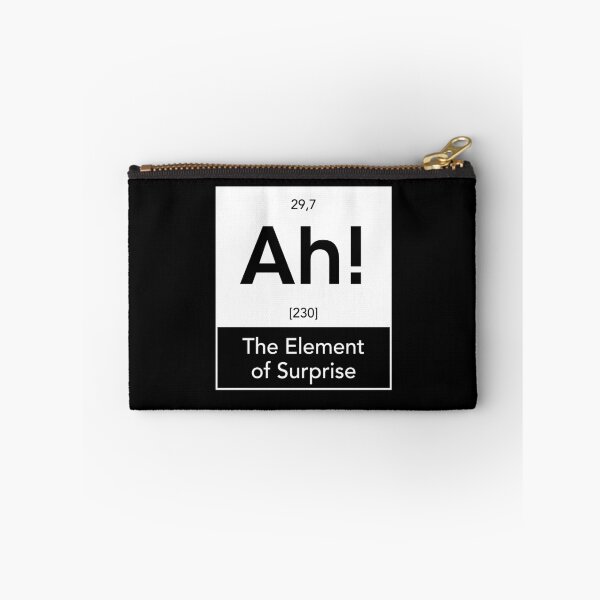 Item preview, Ah! Element of Surprise Chemistry Periodic Table Joke designed and sold by teeperfect.