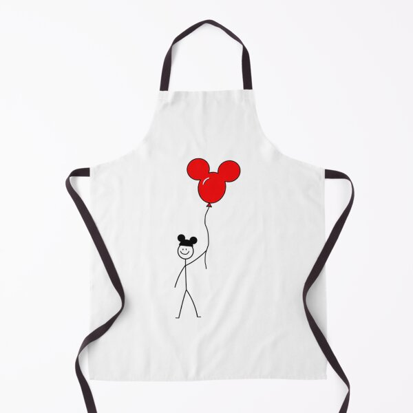 Item preview, Stick Figure With Mickey Mouse Balloon And Hat designed and sold by weinermercedez.