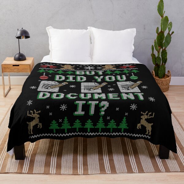 Item preview, But Did You Document It? Ugly Christmas designed and sold by Nerd Shizzle.