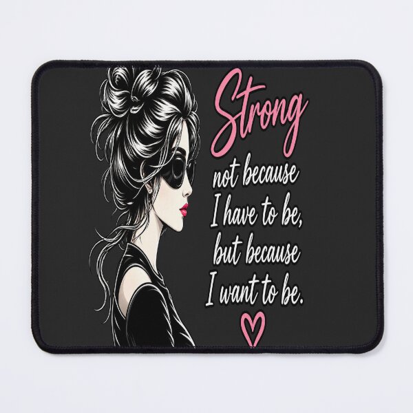 Item preview, Strong and Brave Floral Portrait designed and sold by FABIOLA1970.