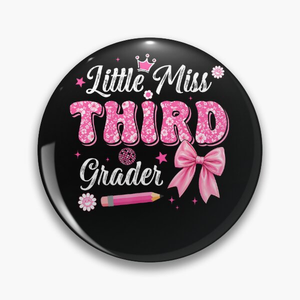 Item preview, Cute Little Miss 3Rd Grader First Day Of Third Grade designed and sold by ripgoatclothing.