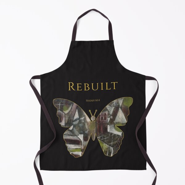 Item preview, Rebuilt – Isaiah 61:4 | One Body Series | Christian Butterfly Art designed and sold by KittenAndCo.