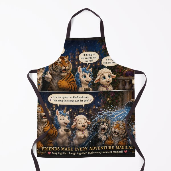 Item preview, Royal Serenade Surprise - Funny Cat Kingdom Comic designed and sold by shopevermint.