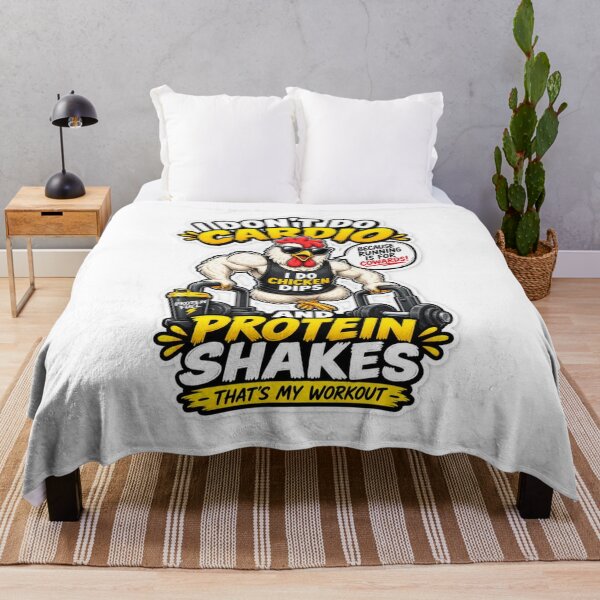 Item preview, I Don’t Do Cardio – Funny Chicken Gym Workout designed and sold by GainzillasGymShop.