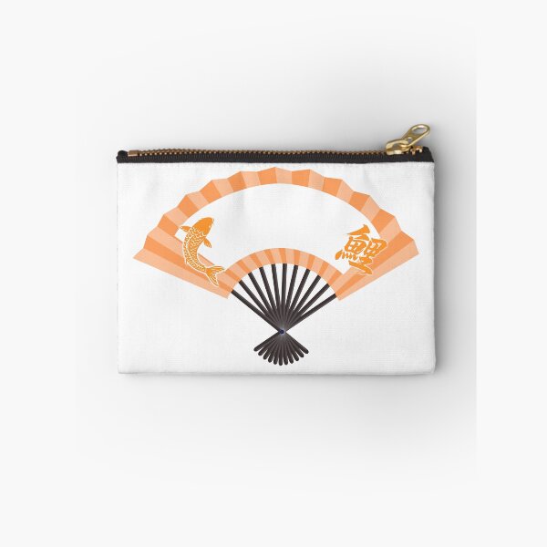 Item preview, Japanese koi fan with kanji designed and sold by Onigirineko .
