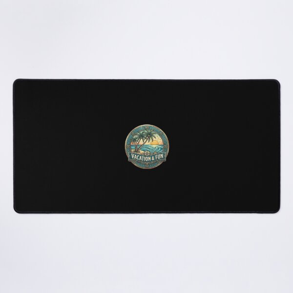 Item preview, Vacation & Fun Tropical Summer Vintage Badge designed and sold by eihabo.